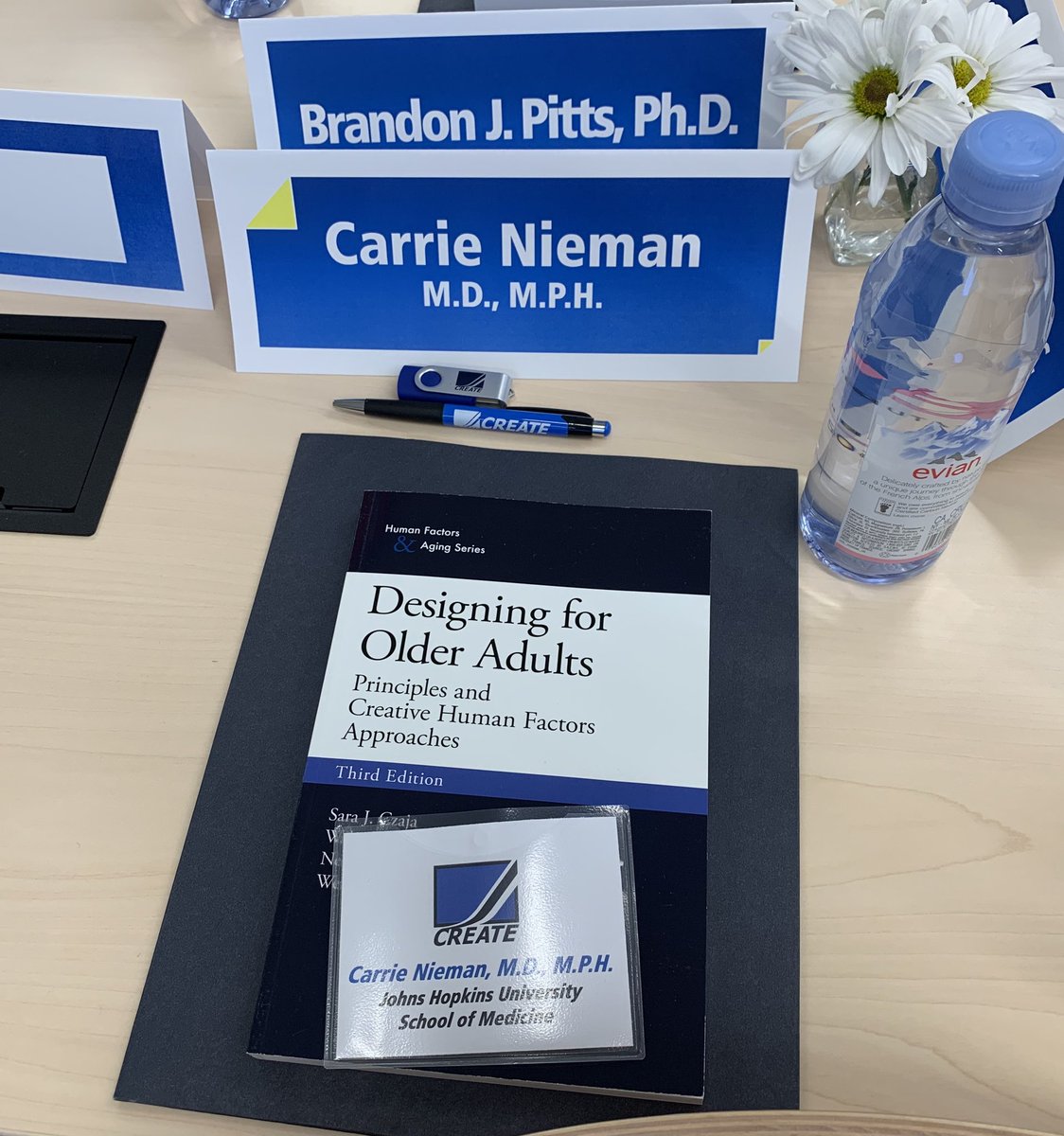 CarrieNiemanMD's tweet image. A few pearls from the #CREATEWorkshop on designing for #OlderAdults: 

1. Most fundamental principle of design=Know thy user

2. Preferences matter, not just needs...and don’t forget about context

3. You must be able to demonstrate relative advantage to the user

@CREATE_Center