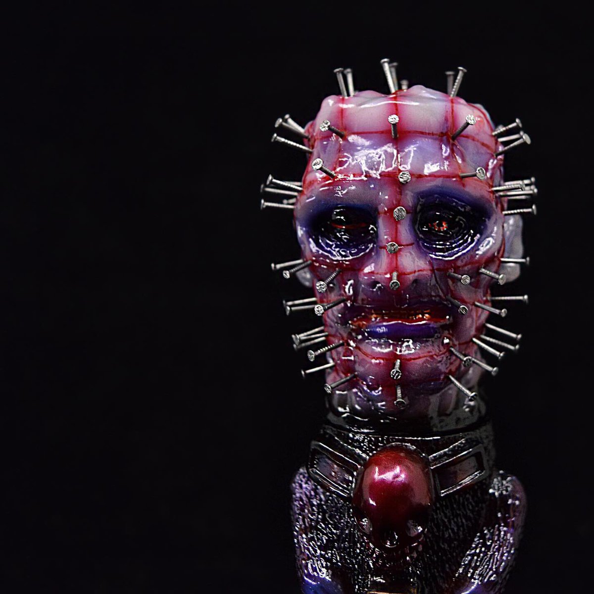 kaijucolosseum's tweet photo. My works #1
#sofvi #sofubi #ソフビ #dcitm #dontcryinthemorning #kaijucolosseum #hellraiser #Pinhead #custompaint #oneoff #taiwantoyfestival
#dinosaurmankingbo #恐龍人大寶 https://t.co/dwaFKGo84Q