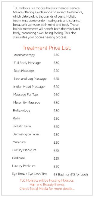 TLCHolistics's tweet image. So pleased with my new business First leaflet..