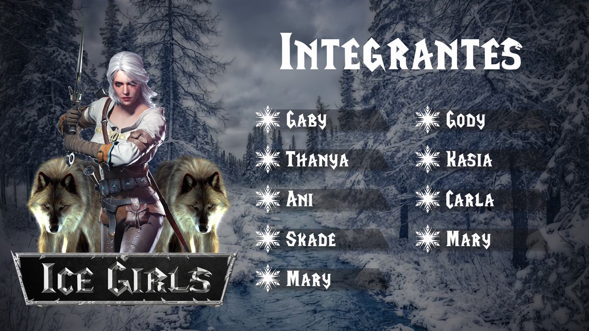 Nuestro segundo equipo son las preciosas Ice Girls‼️ 🤩