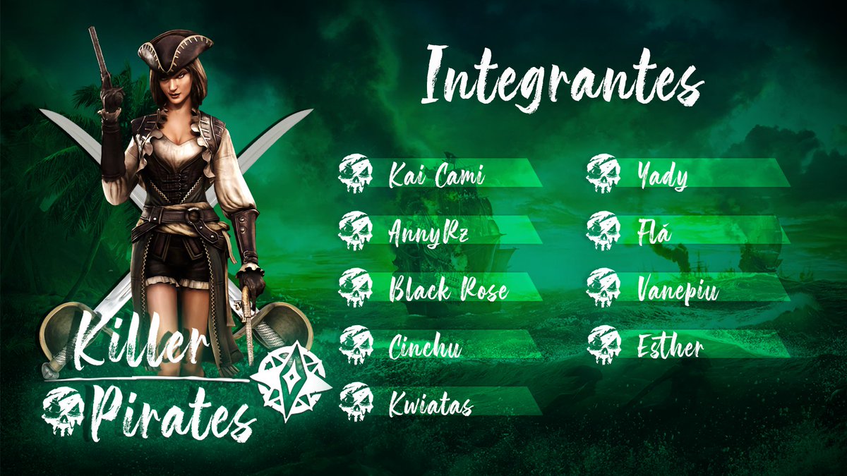 Las divinas Killer Pirates‼️😍