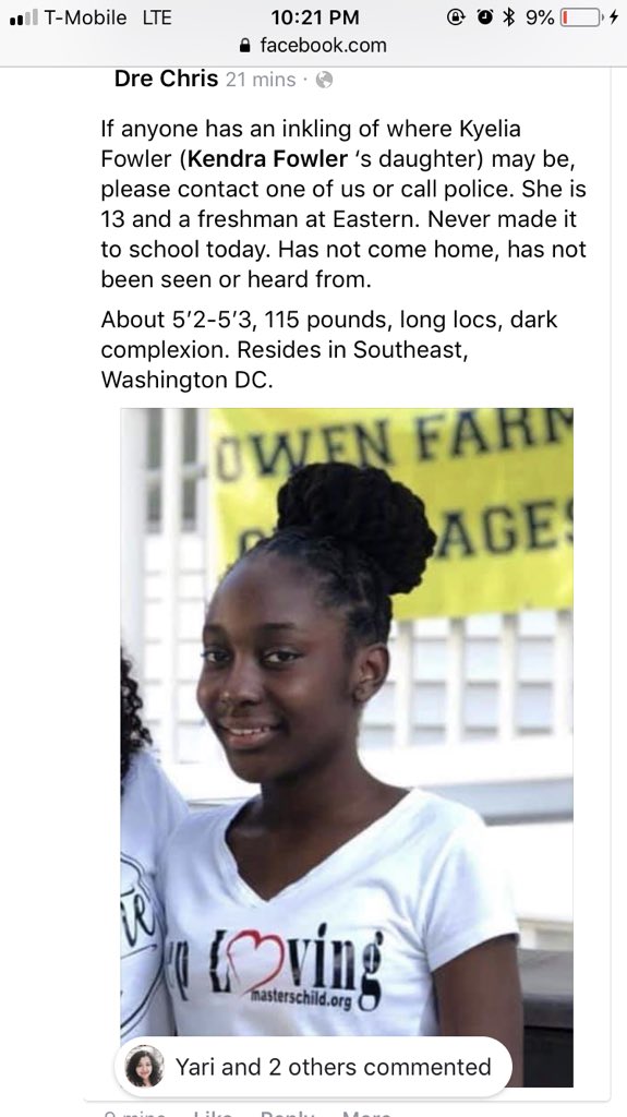 zaynicant's tweet photo. my friends daughter went missing today so please help us find her. this man had been messaging her a couple days ago thru Facebook messenger so if you have any information please let us know &amp; please retweet!!! https://t.co/ehQ9x3kWr4