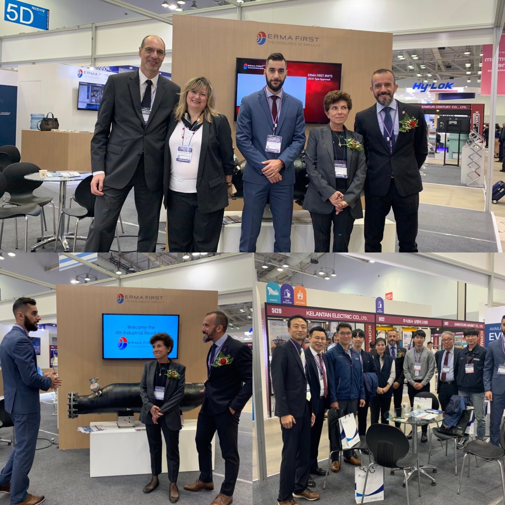 First day at #koremarine is getting busy and absolutely interesting. <a href="/EPE_SA/">Environmental Protection Engineering</a> <a href="/Hemexpo/">HEMEXPO</a> #enterprisegreece