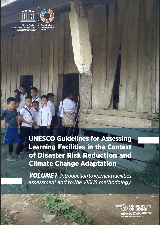 jair_torres_11's tweet photo. Guidelines for Assessing Learning Facilities @VISUS_CSS are now online and ready to be implemented worldwide. Thanks to @unescoEARTH and @SprintUniUD we could now assess the build environment of schools worldwide in an efficient and rapid way. https://t.co/J7jM9zkjvD #SDG4 #SFDRR https://t.co/dKW77ARanh