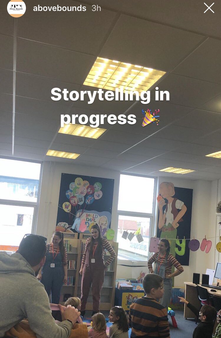 DaniellaSarahS's tweet photo. What a wonderful day of storytelling yesterday with @AboveBounds! So much fun for all the family happening in libraries across Plymouth until Wednesday! ✨🎉🧚♂️#Beyond19 https://t.co/9jFMwji982