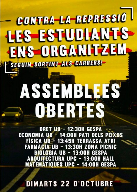 AlbanoDante76's tweet photo. Els estudiants no s'aturen. Hi ha partit!!! https://t.co/vZtI6sF6pt