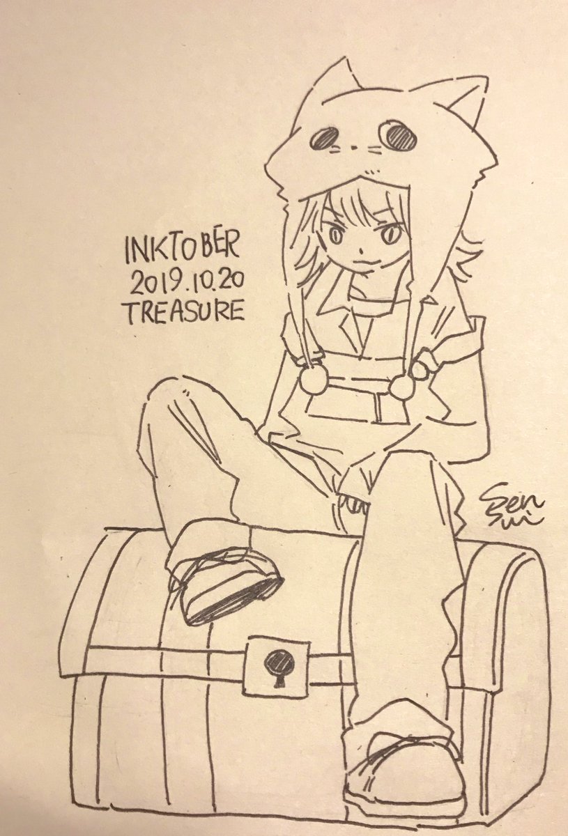 #Inktober2019 day21,22
昨日デジタルに専念してたので
今日は2枚です!! 