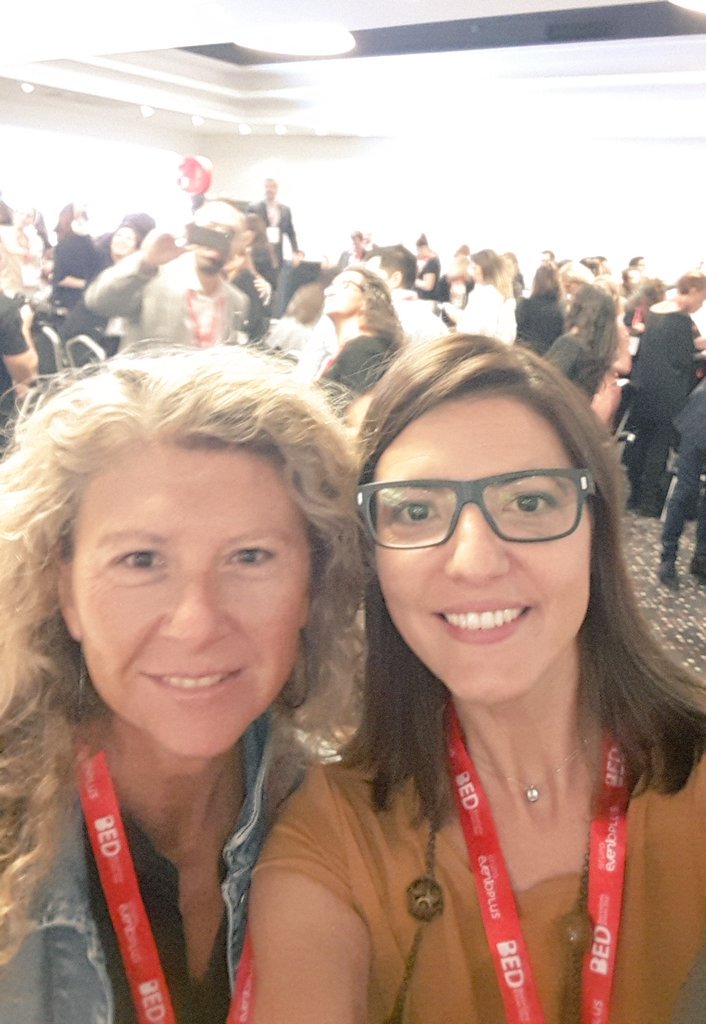 nuria_vall's tweet photo. Ready to start the experience at #bedbcn https://t.co/UTexlVlwIM