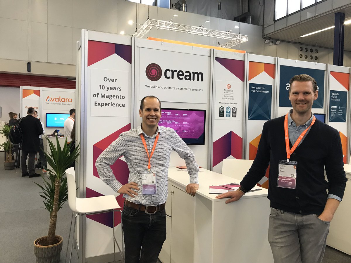 Natuurlijk zijn wij vandaag aanwezig op Magento Live Europe #MLEU. Collega's <a href="/marcelvw/">Marcel van Wijk</a> en @mcburki staan je graag te woord.