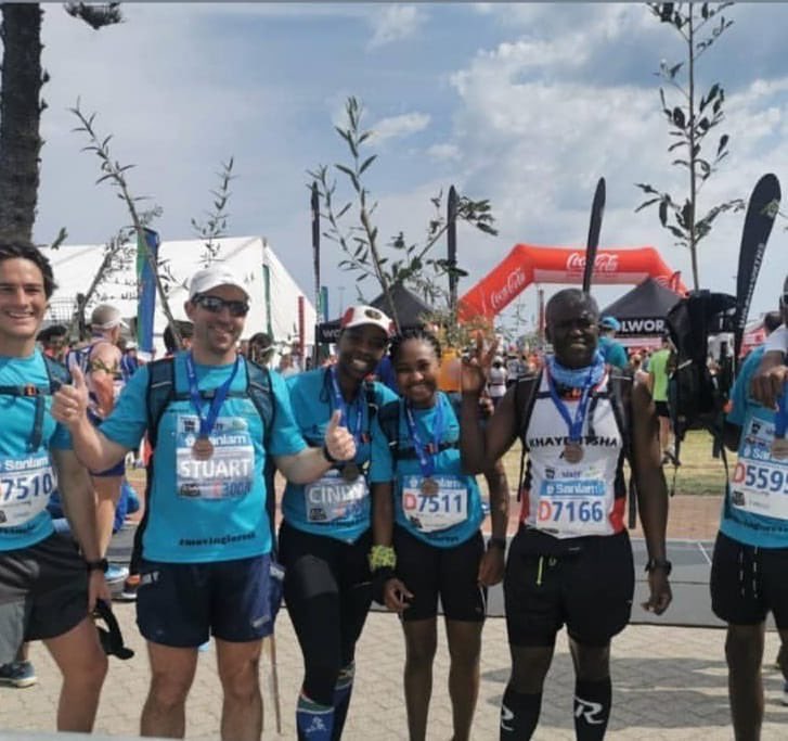 TownshipFarmers's tweet photo. Not only did we bring the green we also brought the fun to the @CTMarathon
18.10.2020 #challengeyourself
#run4change19
#runningtreecampaign
#GreenKhayelitsha https://t.co/uKrRQuqrOZ