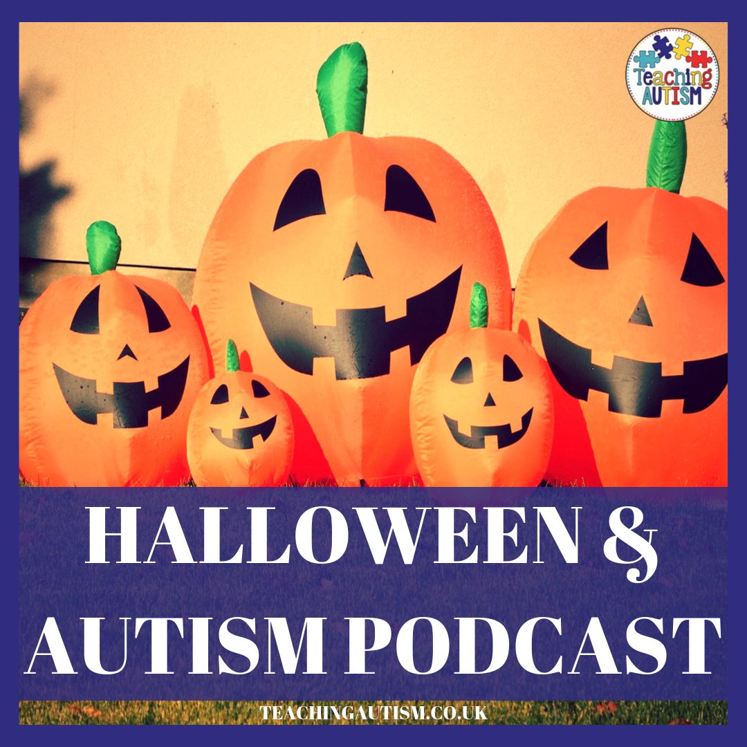 Over on the podcast today I'm sharing my best tips for Autism and Halloween, with a bunch of freebies for you to download!
Head on over to iTunes or listen in at teachingautism.co.uk/podcast/autism… #Autism
