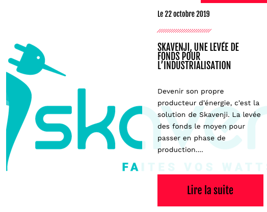 NiceStartsUp's tweet photo. Mardi, c'est @skavenji pour l'interview de la semaine ! La box pour produire votre propre énergie est en phase de levée de fonds pour lancer la production....
https://t.co/NcdYuoscXq #Energie #nice06 #LowTech #autonomie https://t.co/llw0LyCTwb