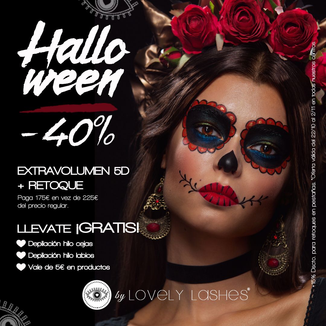 Ya queda poco para la noche más terrorífica del mes de octubre y os queremos asustarlas con un súper descuento💥 Elige el tuyo!