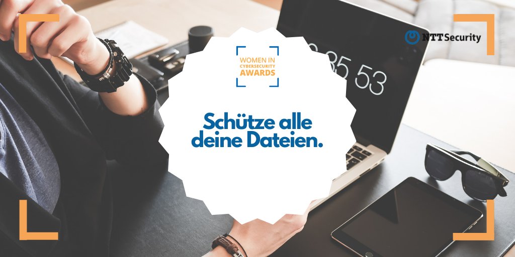 WCA_Wien's tweet photo. "21% aller Dateien sind nicht geschützt!" Das sollten wir ändern! Erfahre mehr zum Thema: https://t.co/WU1RmsqNFn #WCA_Wien #WomenInTech #WomenInCybersecurity @NTTSecurity_DE https://t.co/kAWIjmjO7A