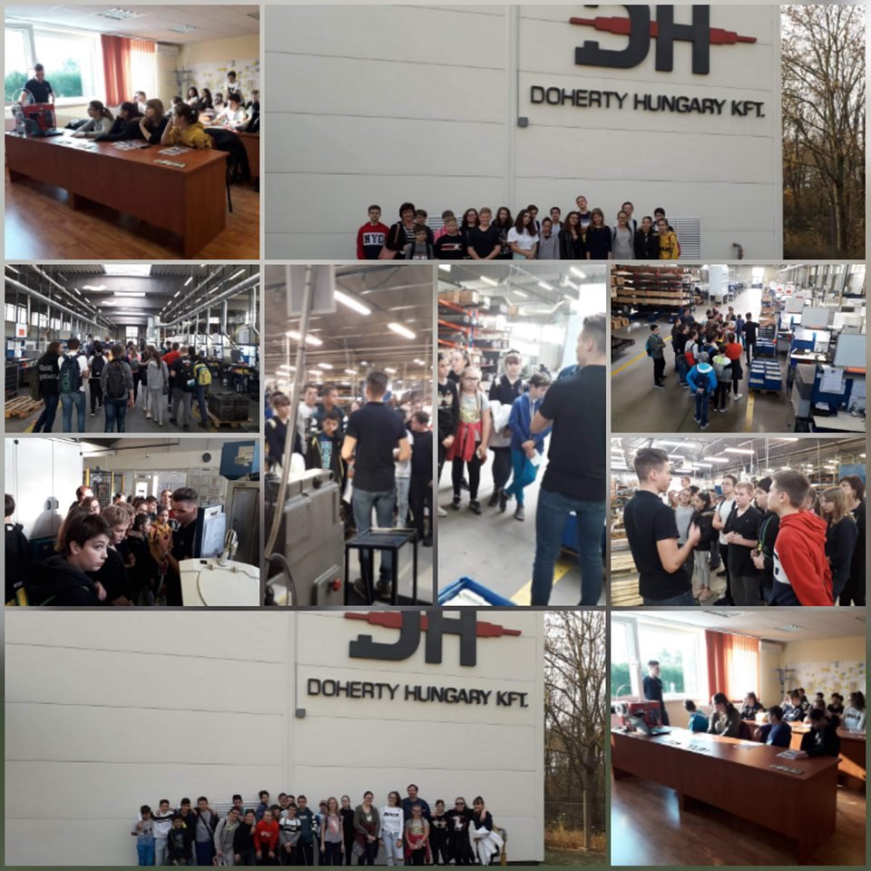 DohertyHungary's tweet photo. Young people are going on with making their career choices. Three groups of 7th graders visited us on 18 October to gain an insight into Doherty's world and everyday work. https://t.co/rJrObIODpV