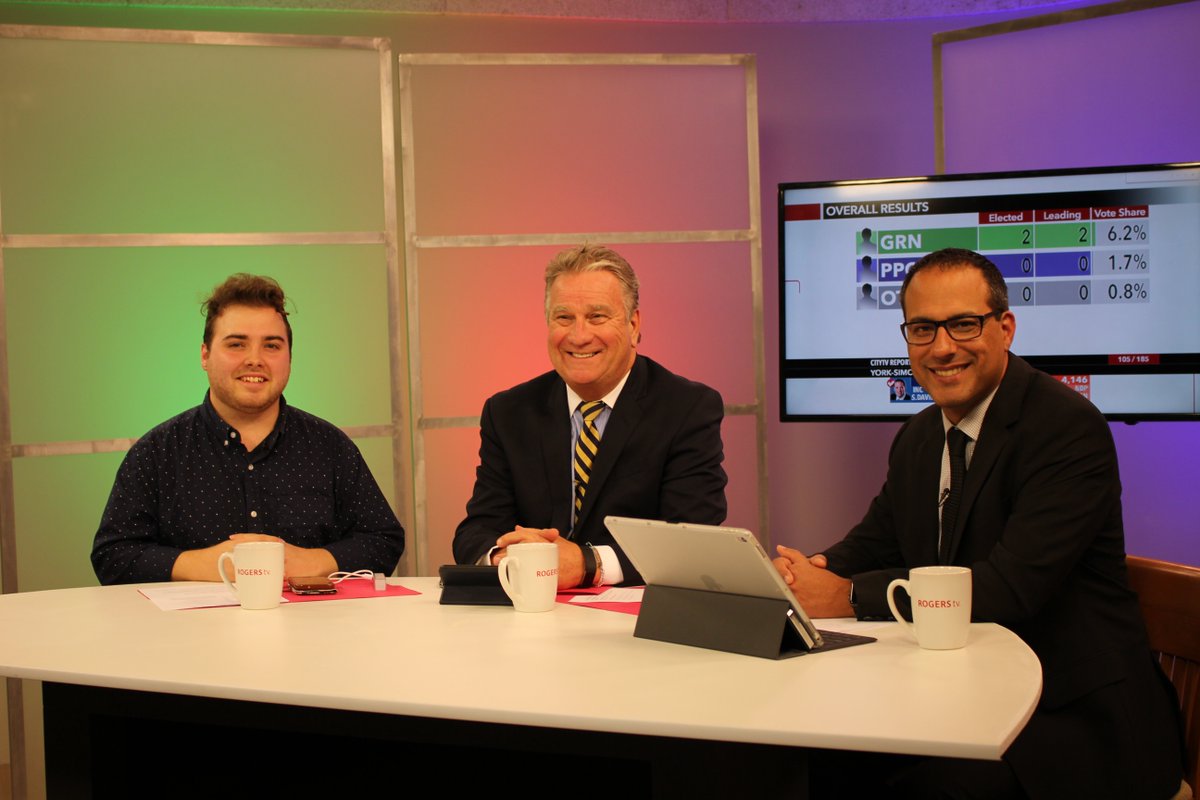 RTVBarrie's tweet image. Brandon, Ron and Arif in action!!
#Election #LocalCoverage #Community #TuneIn #RogersTV