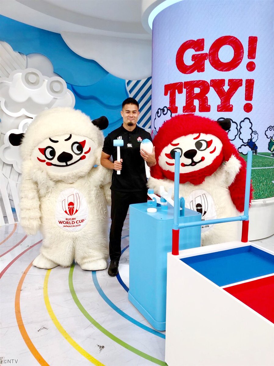 ZIP_TV's tweet photo. 🏉ラグビーW杯日本代表が生出演🌸✨
朝早くから本当にありがとうございました🙇‍♀️

みなさんの和やかな雰囲気、最高でしたね🌈稲垣選手を笑わせることには失敗しましたが…😂

そしてZIP! de ポン！ラグビー、とうとう本物の選手に挑戦してもらえる日が…‼️

#RWC2019 #OneTeam
#ZIP! #GOTRYZIP https://t.co/hEtXwbPjyw