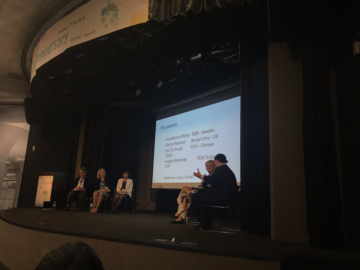 Great intervention from Shona Paterson, Belmont Forum grant holder from Brunel University on the need for a science, society and policy nexus and the importance of effective science communication <a href="/Belmont_Forum/">Belmont Forum</a> <a href="/UKRI_News/">UK Research and Innovation</a>