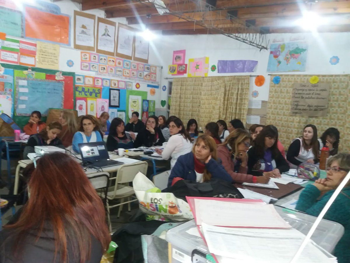 ademarga's tweet photo. Ultimo encuentro y cierre de la capacitacion del Plan Nacional Aprender Matematica en el distrito de JCPaz. Muchas gracias a los docentes por su entusiasmo y responsabilidad y a la Sra inspectora Claudia Oses y a la Sra Monica Chaparro por su continuo apoyo y acompañamiento. https://t.co/YrOavDHtg8