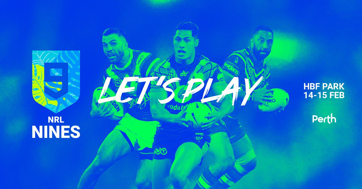 toddyhewitt's tweet photo. The return of the #NRL9s is confirmed, with Perth's HBF Park to host the footy festival in February 2020.

All 16 #NRL clubs and four #NRLW sides will compete in the revamped concept https://t.co/xnjJlmWeat https://t.co/mKfw4yWdyV