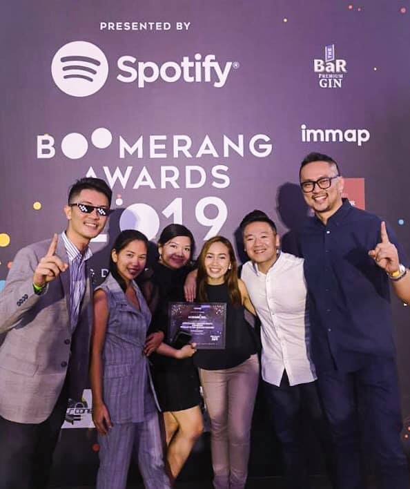 adsparkph's tweet photo. Honored to announce that we are a finalist at the #BoomerangAwards2019 celebrating campaigns that exemplified digital marketing effectiveness.

We share this recognition with @RepublikaNgTM who put their trust in us for the EasySurf Campaign.

Congratulations to us!!🥂#BOOMS2019 https://t.co/SzmHhkt2V9