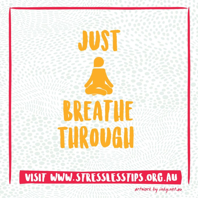 Just Stop and Breathe, you might be amazed at how you feel after a few slow, deep breathe.

#MHM2019 #sharethejourney2019 #metalhealth19