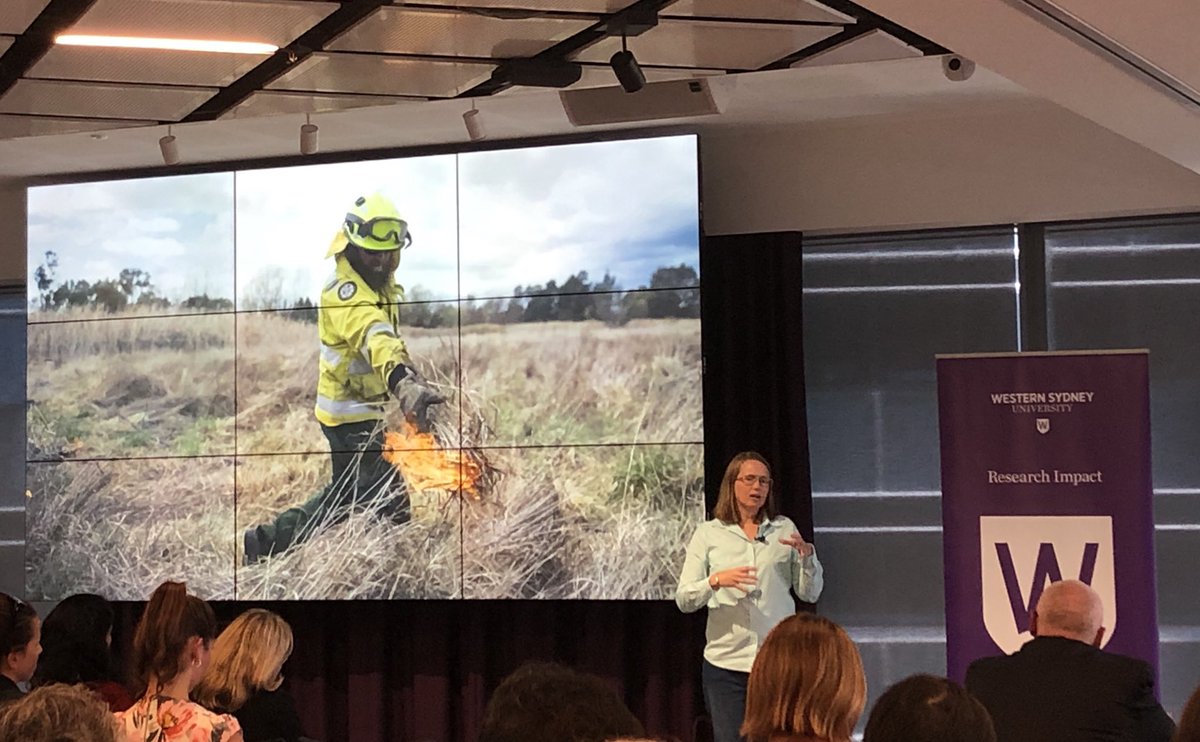 Indigenous land/fire management techniques. @DrJKWeir explains how policy needs to catch up with these ancient and more-timely-than-ever practices. #researchimpact #researchweek @westernsydneyu @westsyduics