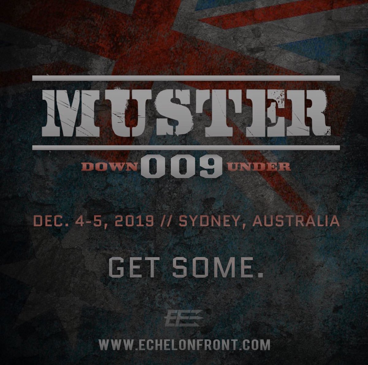 jockowillink's tweet photo. MUSTER 009. Sydney. 
We’re not a rock band. We’re not going on tour. We’re not going to Perth,Brisbane,Singapore,Taiwan,Bangkok. We’re going to Sydney, to teach leadership principles you can apply to your business&amp;life. 
Register: https://t.co/6ScSj7ZozD
See you there. 
GET SOME. https://t.co/bg4jP0DqSd