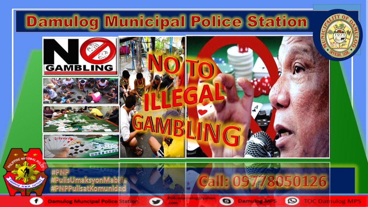 Damulog Mps On Twitter Stop Illegal Gambling Pnp Notoillegalgambling Pulisumaksyonmabilis Pnppulisatkomunidad