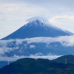 【即位礼正殿の儀】に合わせて富士山もお祝いに顔を出した!