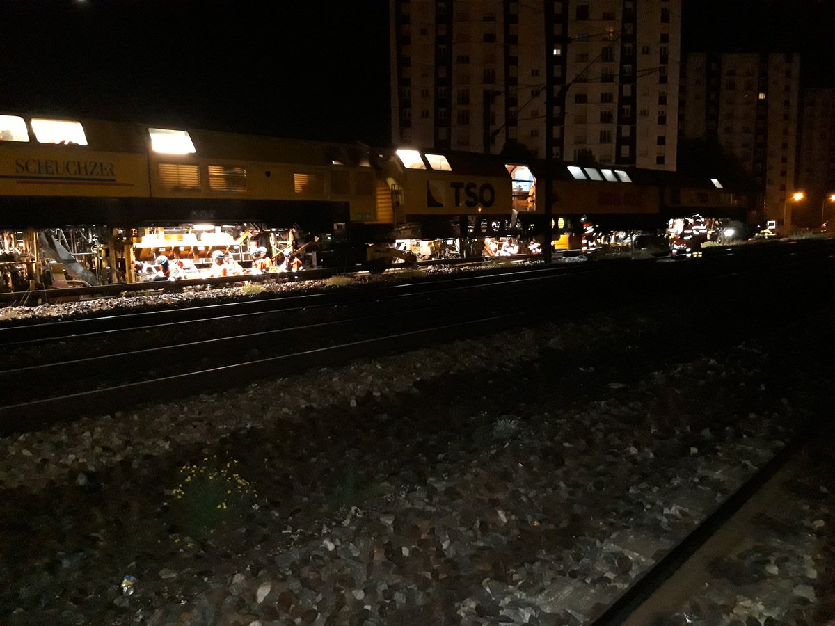 remivau's tweet photo. RR BOA entre les gares de Noisy le Sec et Nogent
De semaine 42 à semaine 48
@SNCFReseau #TSO
#infrapoleParisEst #UPTravaux https://t.co/jh9Rz5Jdbn