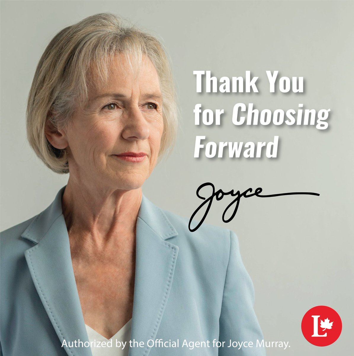JoyceMurray's tweet photo. Thank you Vancouver Quadra for re-electing me as your Member of Parliament. It is an honour to serve you. #chooseforward #TeamTrudeau https://t.co/DtTGnDdIYl