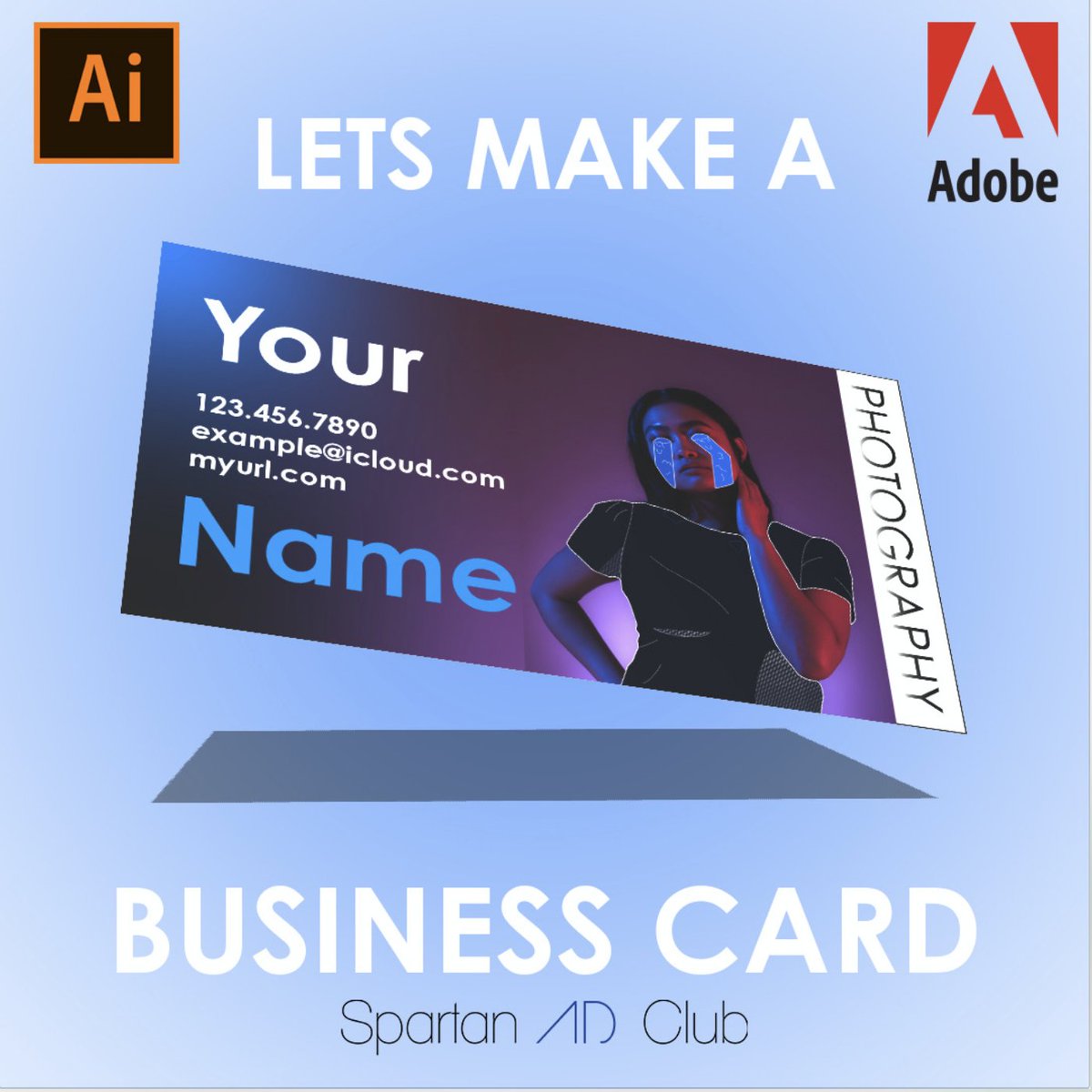 SpartanAdClub's tweet photo. Want to learn how to use ADOBE ILLUSTRATOR? Come join us this Wednesday to see how you can create personalized business cards using Ai! 

BRING YOUR LAPTOPS!!! 

RSVP to on our FB event page! 

#AdobeCCN #sponsored #Adobe #CreativeBootcamp #AdobeIllustrator #SpartanAdClub https://t.co/3nnRP7GRaN