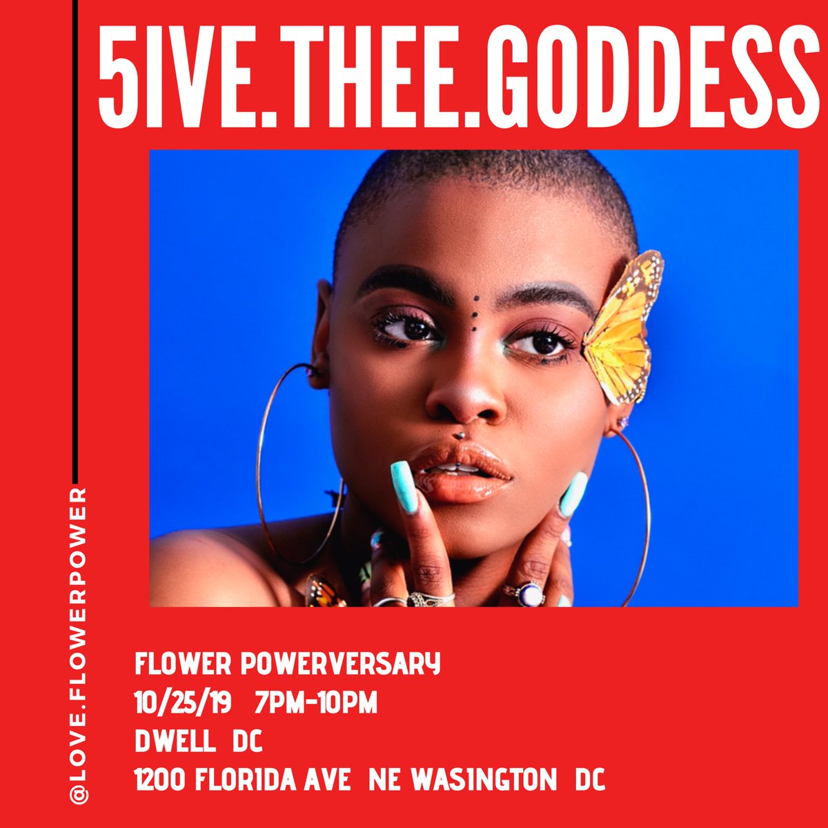 Vibes from @5ivetheegoddess <a href="/DimeofPearL/">DimeofPearL</a> #loveflowerpower 🌹❤️