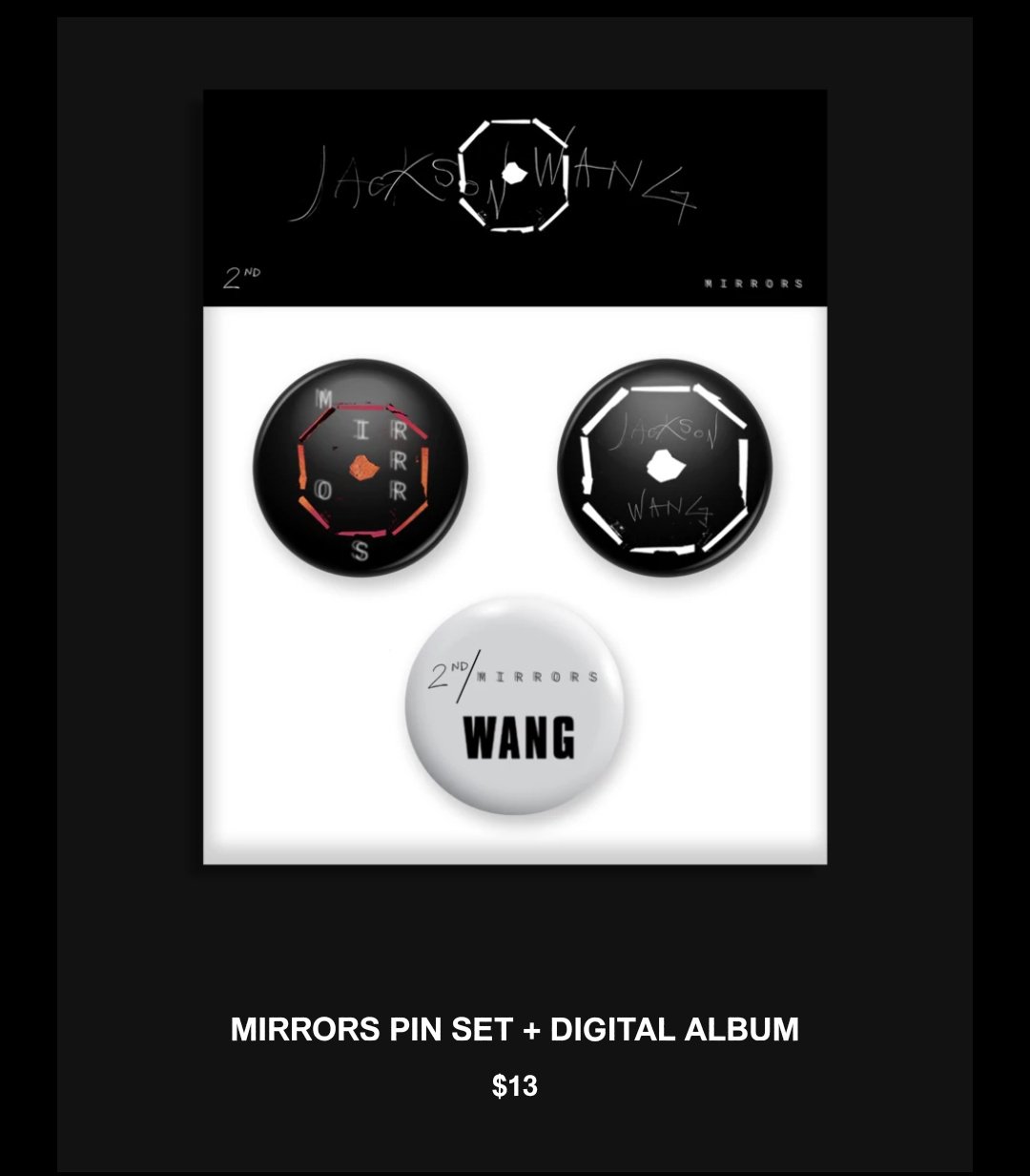Gripsweat - 2019 Jackson Wang - Mirrors Signed “Vinyl