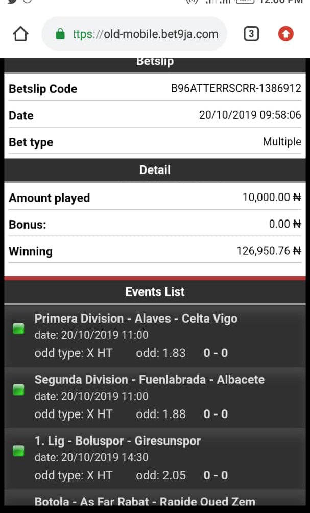 edyvicy's tweet photo. Another winning from @EliteBetWinners. You're the best when it comes to fixed games. I had thought earlier that you had luck in predictions, but according to what I saw in this platform, you sell real fixed games and not prediction. Thanks once again.
#gloryosei #bobrisky #zombie https://t.co/lkWJIeXOPv