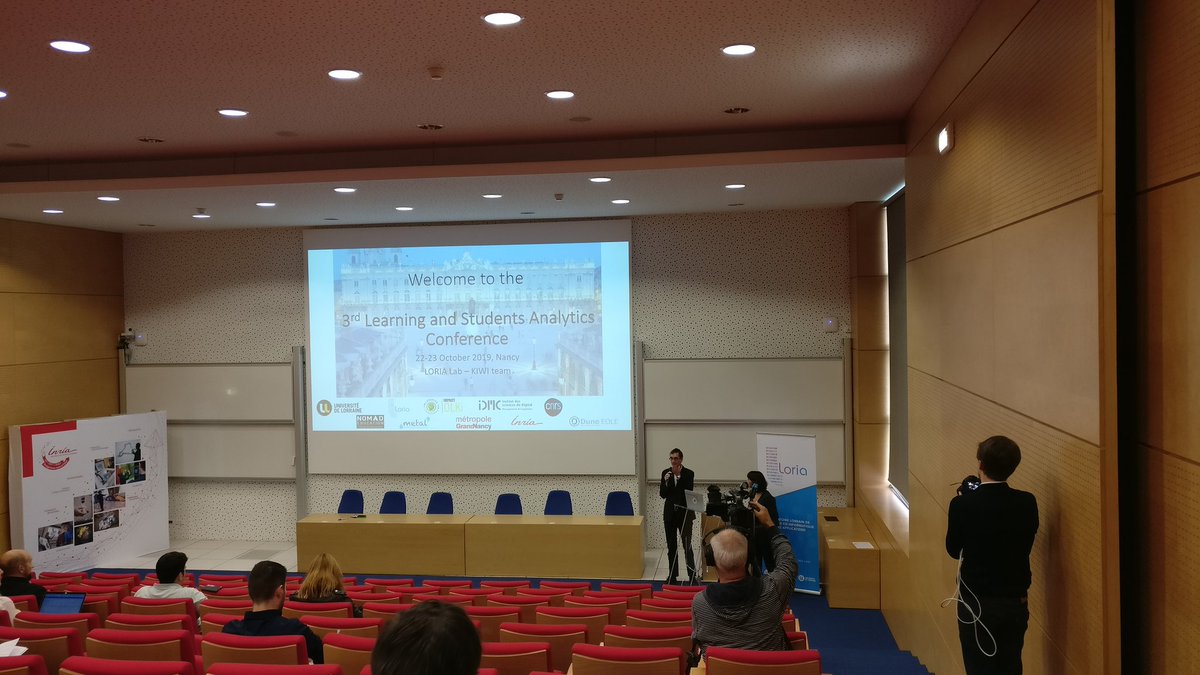 TUMohdKhalil's tweet photo. Learning and Student Analytics Symposium kick off in Nancy, France #LSAC2019 https://t.co/VDGWd2lGv3