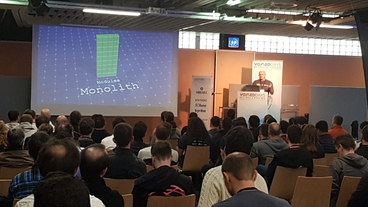 vxdmicroservice's tweet image. Hugh McKee is talking !
👉 The Evolution From Monolith to Microservices to Serverless and Beyond

#microservices #CloudEcosystems #MicroservicesArchitectures #ServerlessComputing