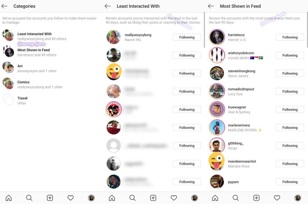 تقرير 📃

.
.
.

إنستاغرام تعمل على إضافة ميزة جديدة من خلال هذه الميزة تستطيع معرفة الأشخاص المتفاعلين معك والأقل تفاعل معهم بالإضافة معرفة الأكثر ظهورا في التايم لاين