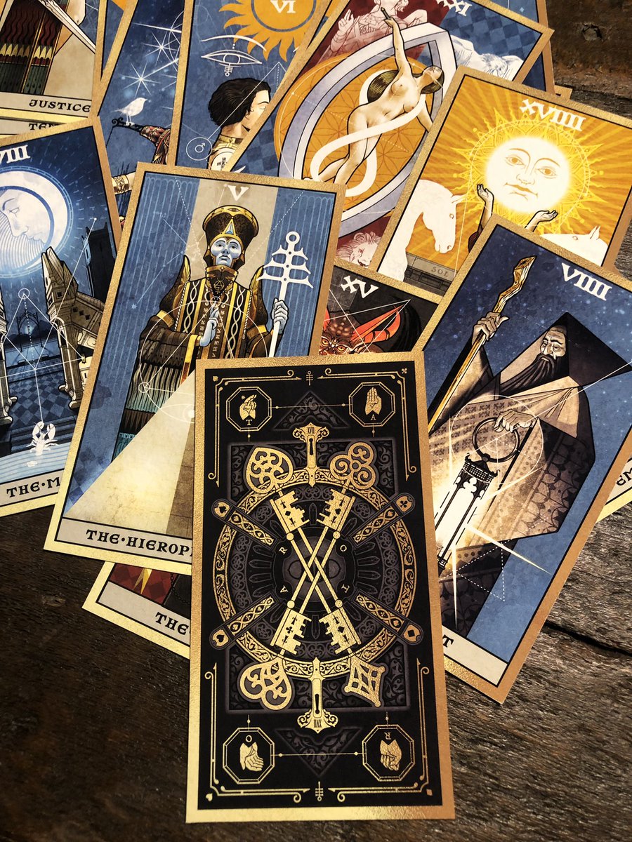 Keymaster #tarot is under development 🙌🏻 and it is an expansion of The House of the Rising Spade