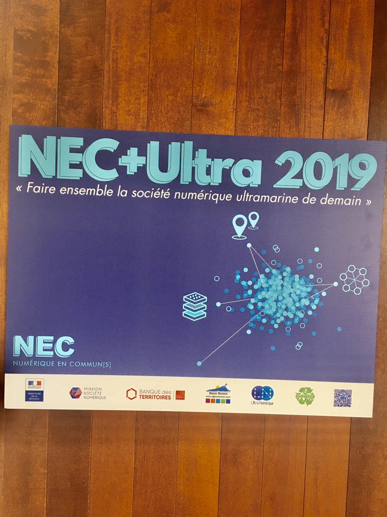 upandspace972's tweet photo. 🔵 #NecPlusUltra c’est maintenant ! @ la Réunion 👉 Colloque inter-CCEE 2019 les #Hubs ultramarins sont représentés pour échanger sur la #culture et le #Numérique #HubUltraNumerique #HubAntillesGuyane @upandspace972 représente la Martinique #CCEE https://t.co/jjmAD5q21h