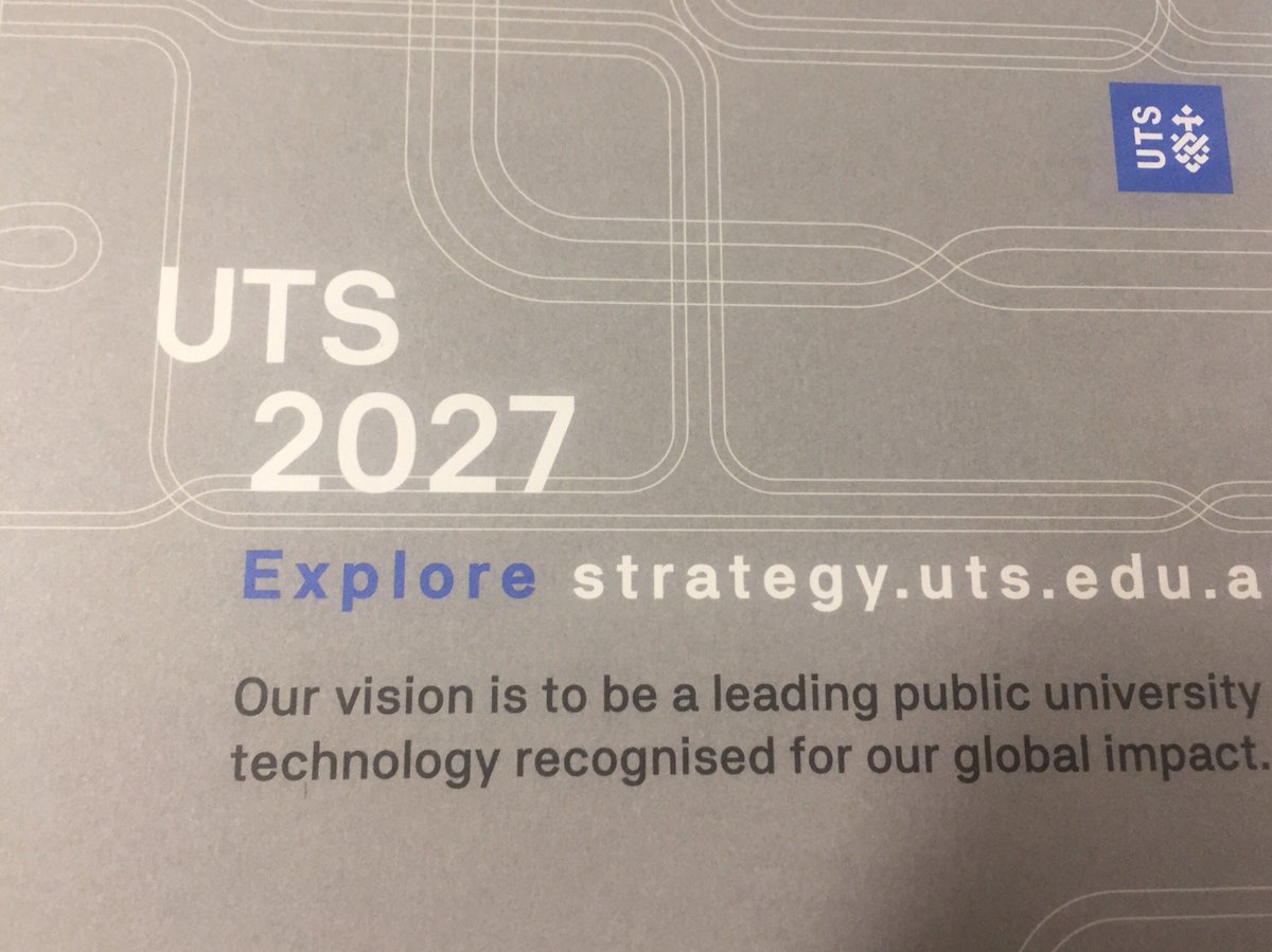 schoolofintedn's tweet photo. VC’s All Staff End of Year Forum today always a chance to understand strategy & priorities #thankyou #uts2027 @UTSEngage @UTSFass https://t.co/T9iCvVVf9j