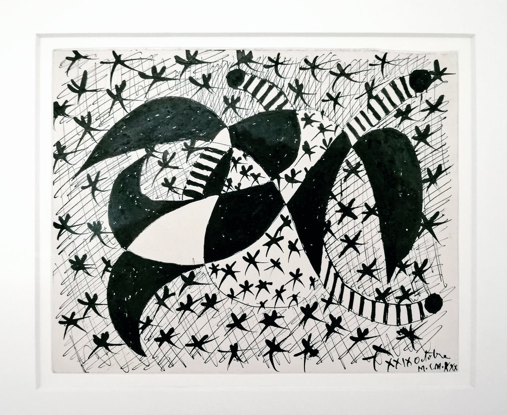 GodPikasso's tweet photo. #UnPicassoAlDia
Es necesario vivir en la realidad, pero nunca te olvides de soñar.
Y los sueños, son abstractos. ✨
(Dedicado al #TeamAbstracto)
📌 "Constelaciones" (1930) #Picasso https://t.co/RZPGk8GDO2