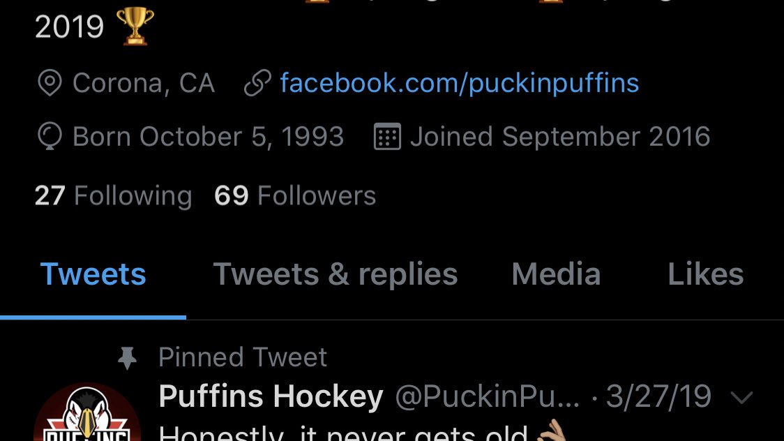 PuckinPuffins's tweet photo. Nice https://t.co/A7Na6aAUMP