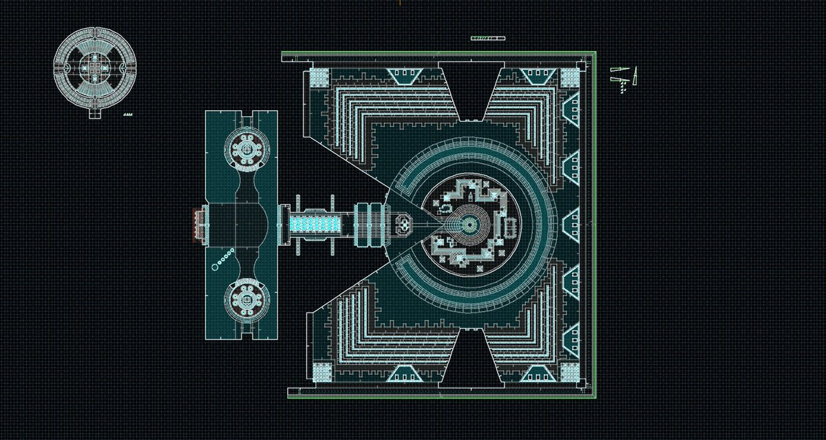 N985stream's tweet photo. Some work in progress screens of a map I'm putting together in a new project. It's uh...it's pretty blue I'll be honest. #doom #mapping #blocktober #gaming #blue #itsnotdoneyet https://t.co/6x6PvkiQUC