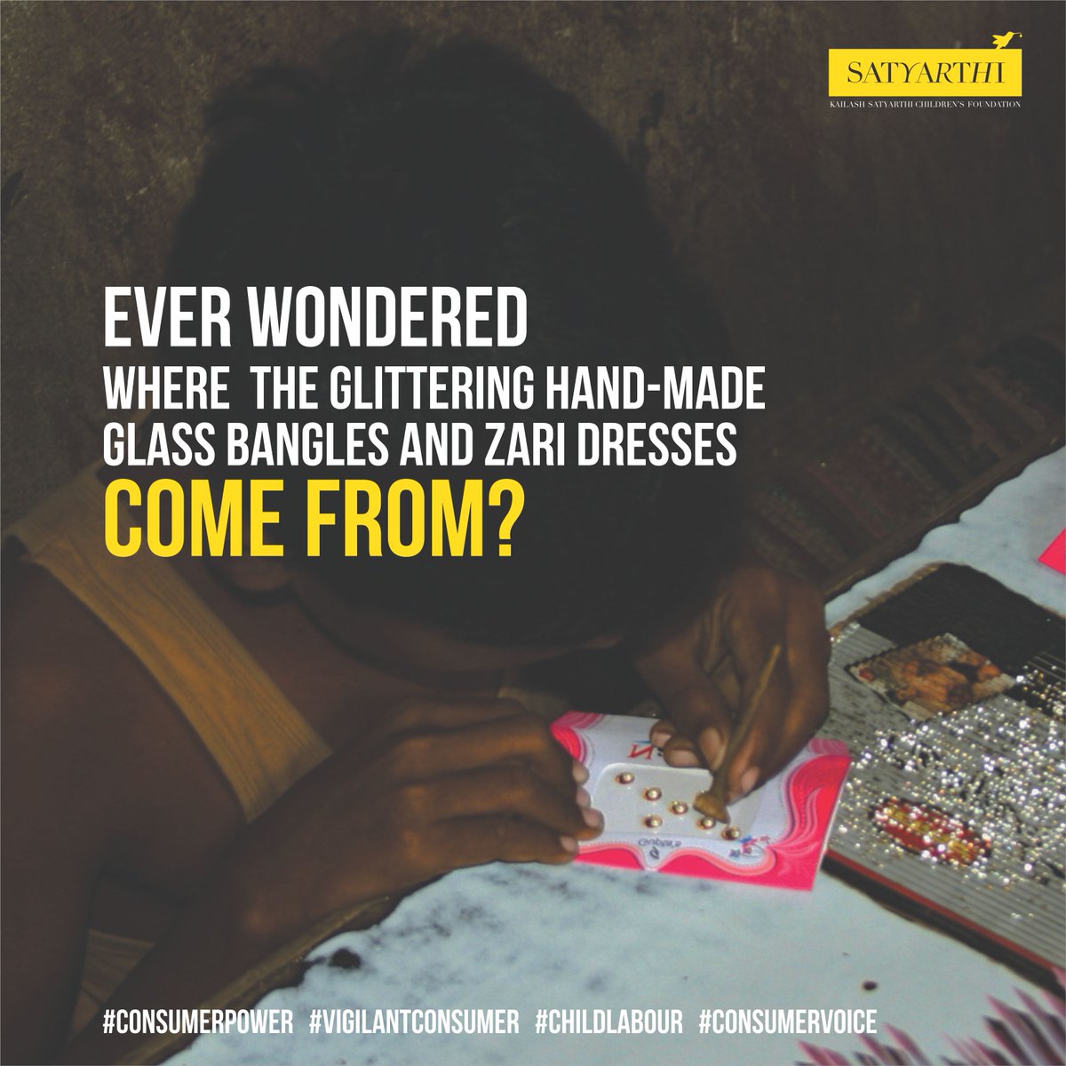 KSCFIndia's tweet photo. Child labour is a sad reality in India but it still exists. Let's bring the change and become an aware consumer.
#vigilantconsumer #consumervoice #Childlabour #ChildLabourFreeIndia #NotMadeByChildren https://t.co/Upchz1gUCt