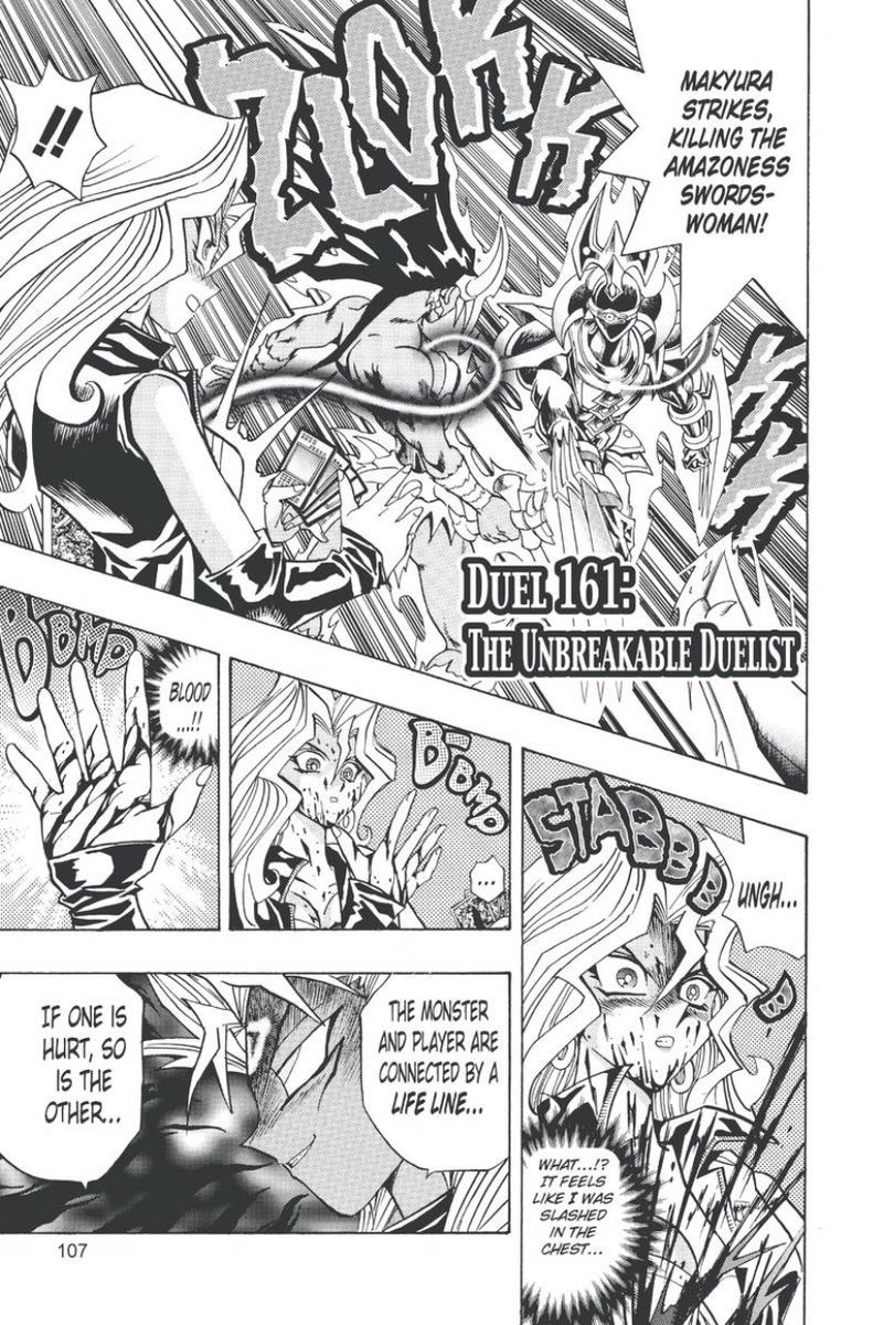 Marik tortures Mai way more brutally then what I remember from watching the anime. His methods are legitimately psychotic.