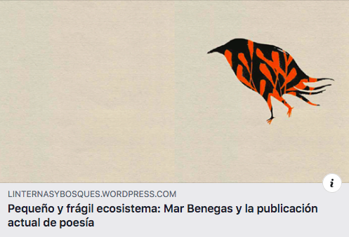 Son tiempos para la poesía...
Entrevista a la escritora y especialista en poesía Mar Benegas.
bit.ly/2h2wEiD