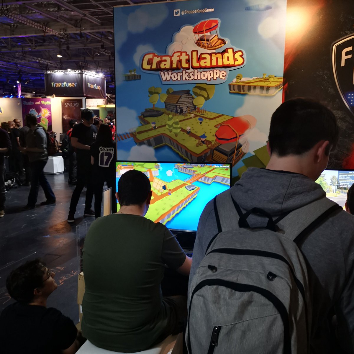 strangefiredev's tweet photo. Recently got back from EGX where we presented #CraftLands a story driven crafting business adventure. Learned a lot where to improve! Rebooting my brain to work again, thank you @Excalpublishing for giving me an opportunity to make my passion a reality! 1/2 https://t.co/AEGYoWnsdH