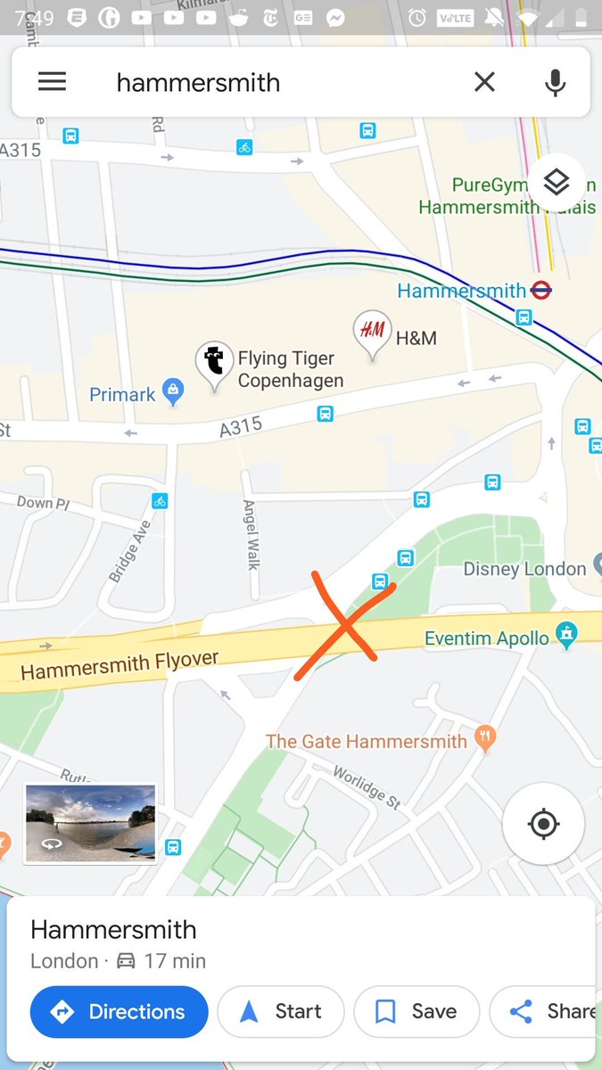 dominicsheldon's tweet photo. @MetCC hi there, don't know if this is the right place to report but there is a billboard with broken panels that are strobing very brightly right next to the flyover in Hammersmith. It's very distracting and dangerous for drivers. https://t.co/u7kesOb5Rl